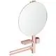 IS-Beauty-Bar-Accessoires-Kombi-Alu-L800-mit-Spiegel-d500mm-Rose-BD587RO gallery number 1